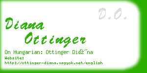 diana ottinger business card